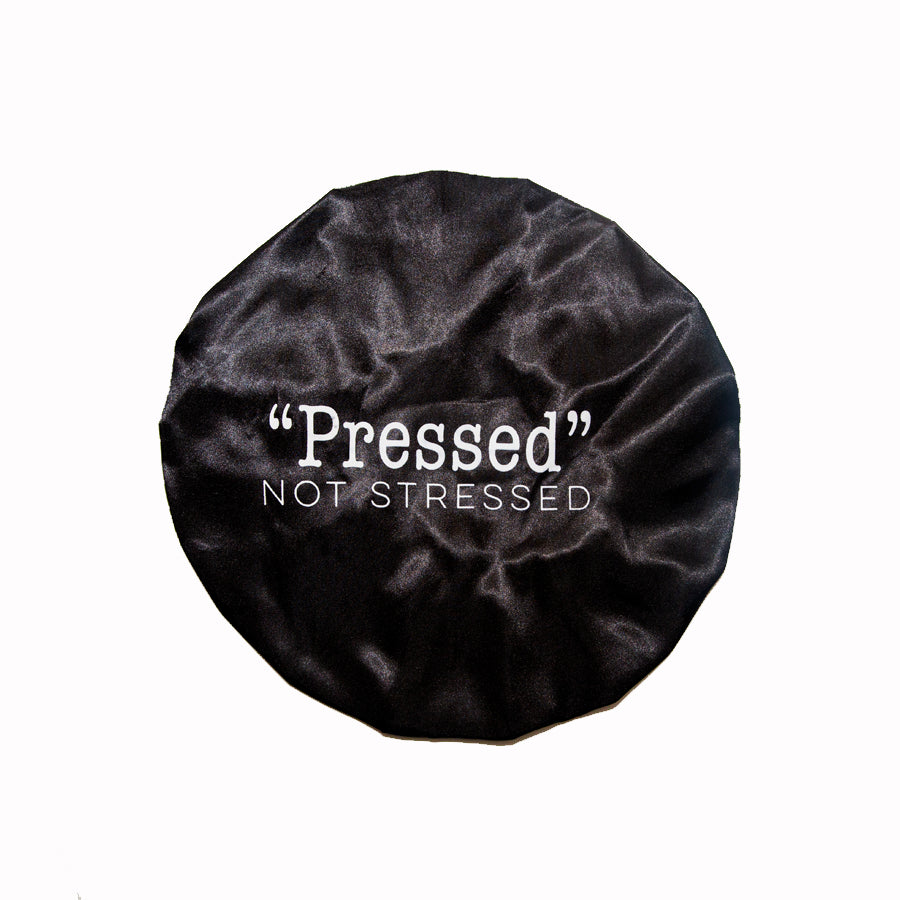 PRESSED NOT STRESSED SILK BONNET