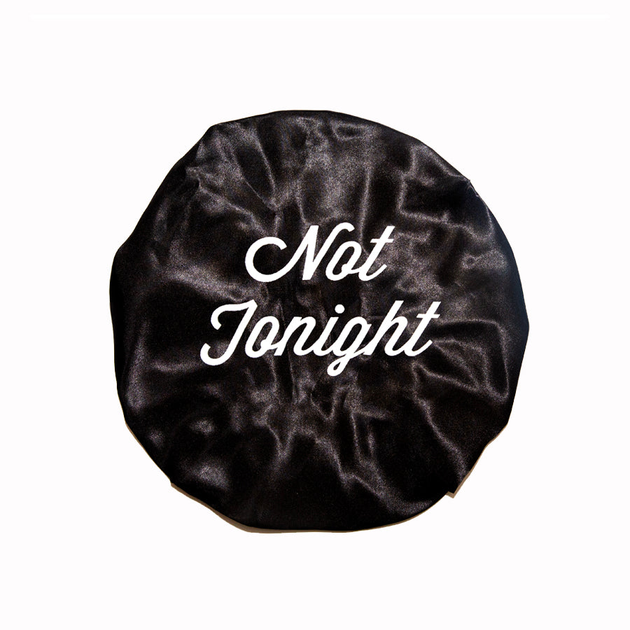 NOT TONIGHT SILK BONNET