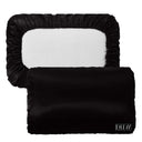 D.H.W. SILK PILLOWCASE (BLACK)